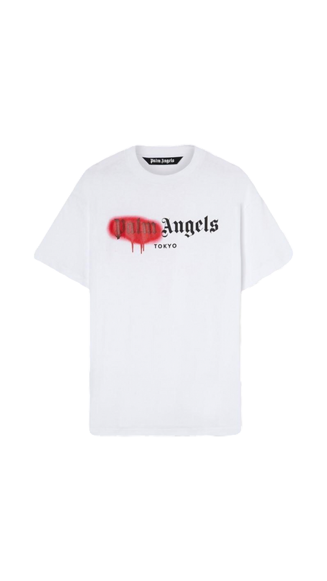 Palm Angel Tee - Spray Red